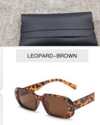 Leopard / With glasses bag