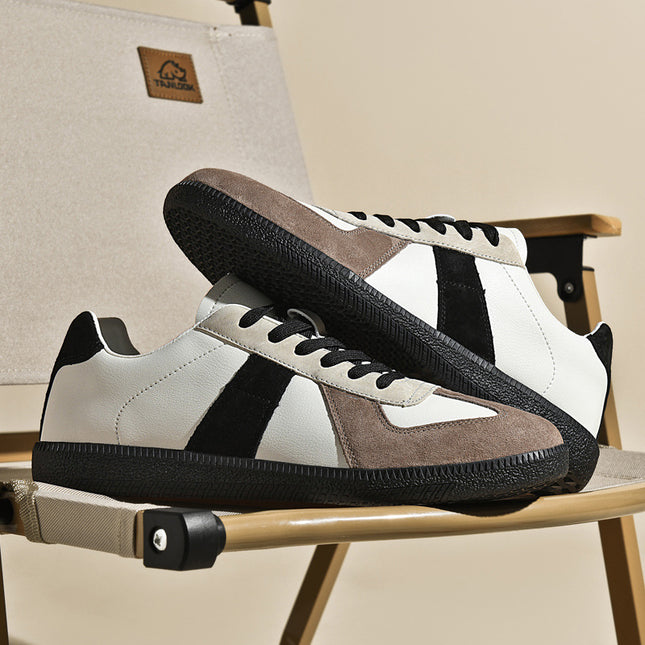 Pigskin Leather Unisex Sneaker