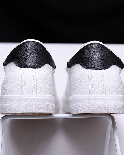 Spring Shoes Men Sneakers Casual Soft Leather Men Shoes Brand Fashion Male White Shoes KA1188