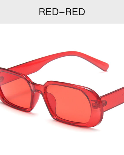 Retro Small Frame Sunglasses Female Candy Color Colorful Fashion Sunglasses