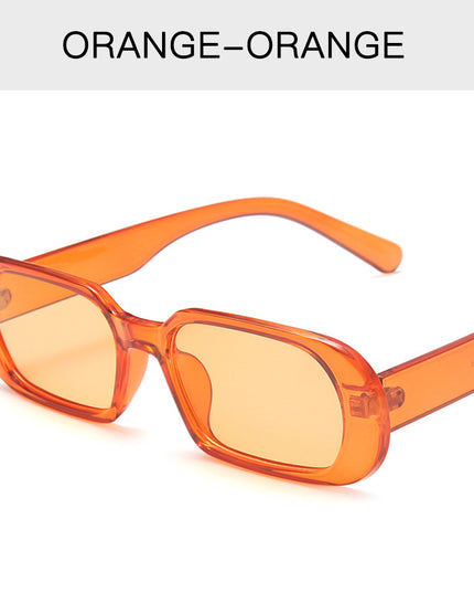 Retro Small Frame Sunglasses Female Candy Color Colorful Fashion Sunglasses