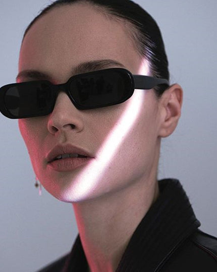 Retro Small Frame Sunglasses Female Candy Color Colorful Fashion Sunglasses