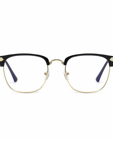 Eyebrow-frame Blue-light-blocking Reading Glasses