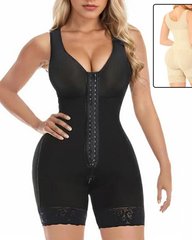Fajas Colombiana Shapewear Full Body Shaper with Butt Lifter & Zipper