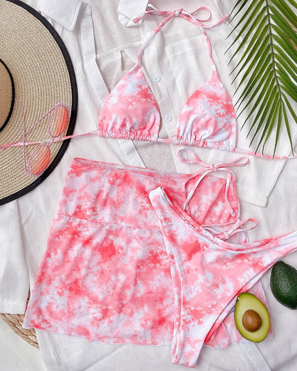 Ladies split swimwear