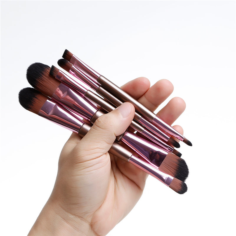 5 pc Double Ended Makeup Brush Set