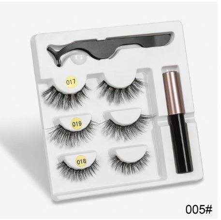 Magnetic False Eyelash set