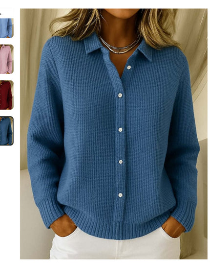 Casual Button - Up Blouse