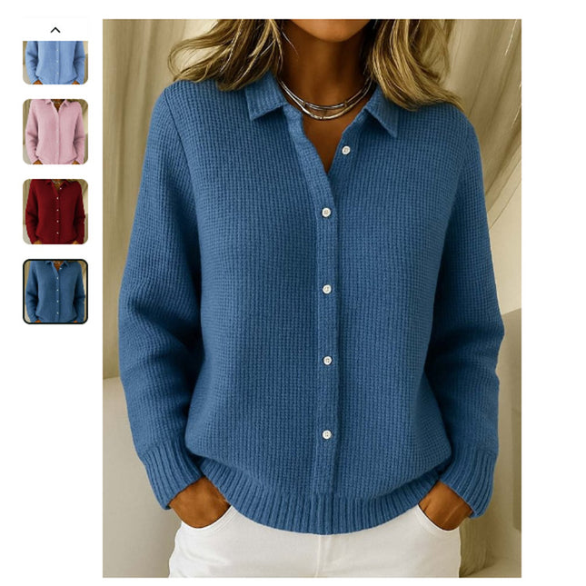 Casual Button - Up Blouse