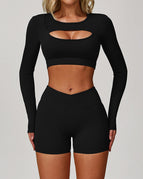 HighEnd Black / L / Long sleeves and shorts
