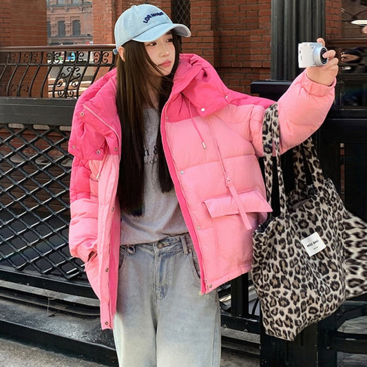 Mid-length Cotton Winter Jacket