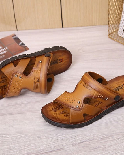 Sandals Summer Open Toed Non-slip Men