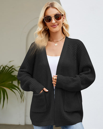 Style Knitted Sweater Coat
