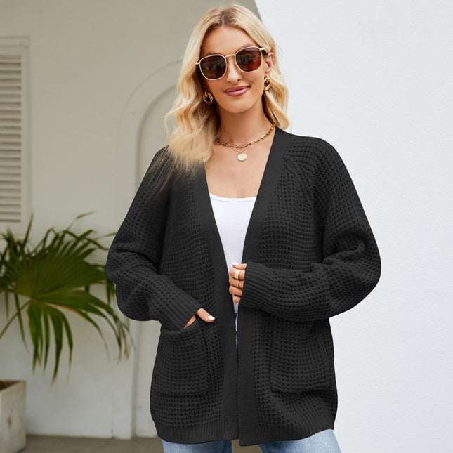 Style Knitted Sweater Coat