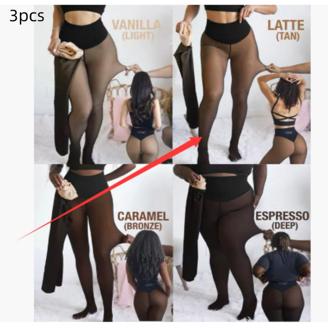 Winter Warm Translucent Leggings