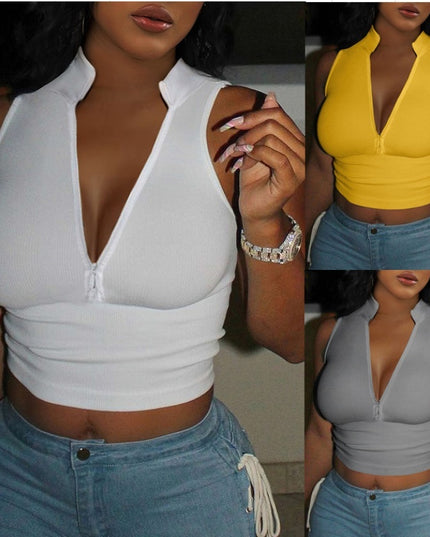 New Women's Zipper Sweater