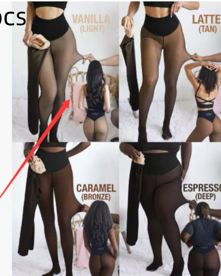 Winter Warm Translucent Leggings
