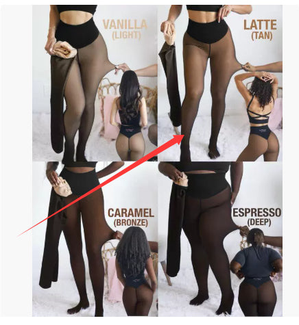 Winter Warm Translucent Leggings