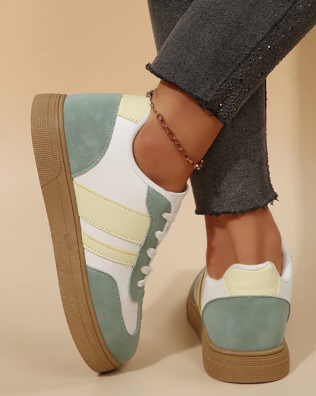 Assorted Colors Retro Sports Women's Shoes White Shoes