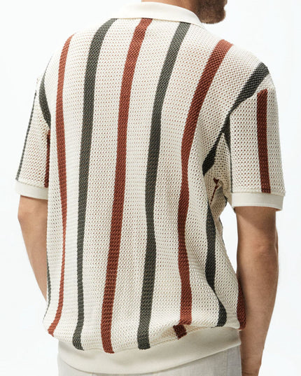 European And American Style Thick Needle Hollow Sweater