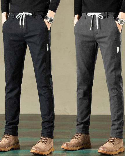 Loose Straight Casual Pants Stretch Sports Trousers