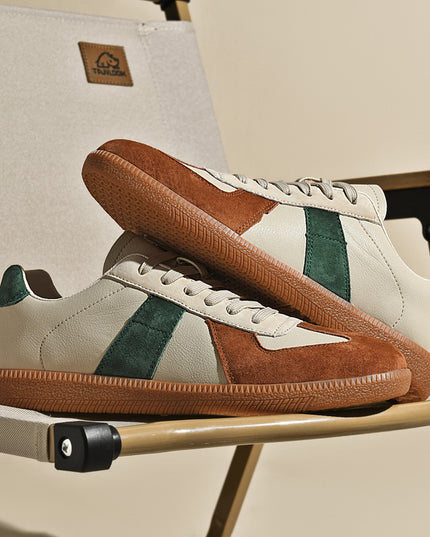 Pigskin Leather Unisex Sneaker