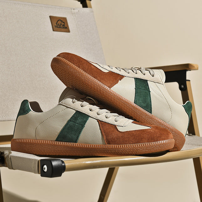 Pigskin Leather Unisex Sneaker