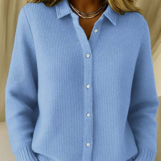 Casual Button - Up Blouse