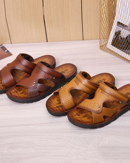 Sandals Summer Open Toed Non-slip Men