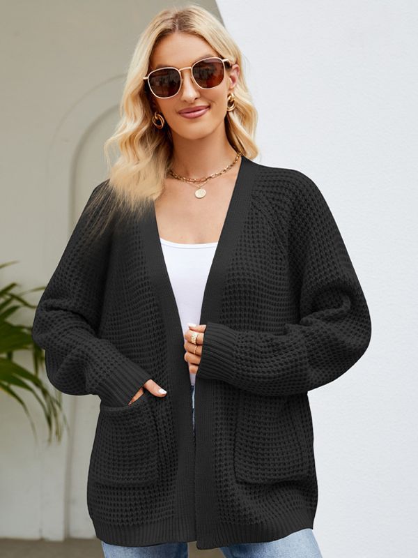Style Knitted Sweater Coat