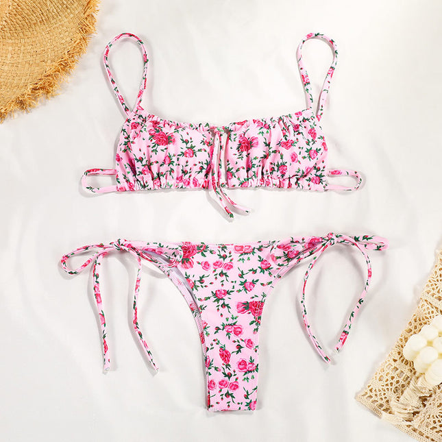Blossom Tie Bikini Set