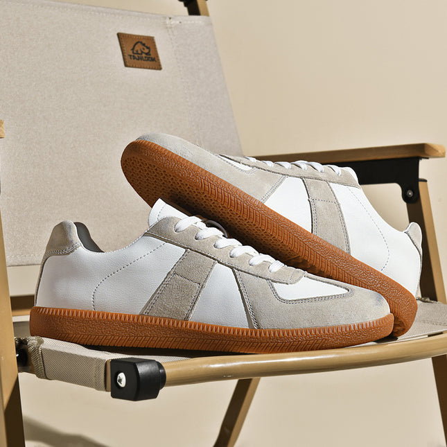 Pigskin Leather Unisex Sneaker