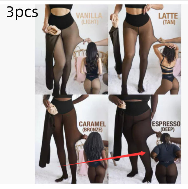 Winter Warm Translucent Leggings