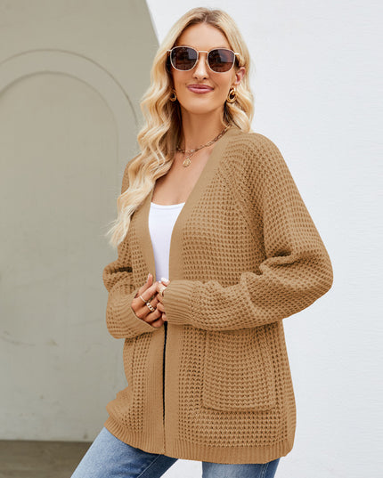 Style Knitted Sweater Coat