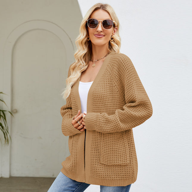 Style Knitted Sweater Coat