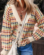 Multicolour / S / 77.3%Polyester+16.3%Polyamide+5%Wool+1.4%Elastane