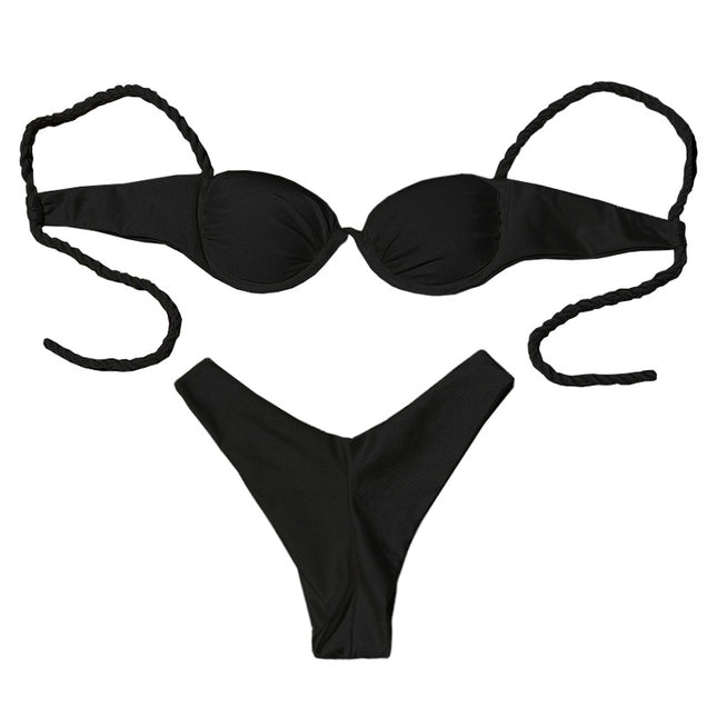Midnight Sculpt Bikini Set
