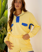 Yellow / S / 80%Polyester+20%Cotton