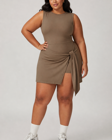 Sleeveless Sports Romper