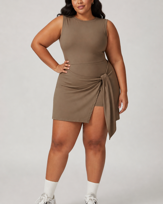 Sleeveless Sports Romper
