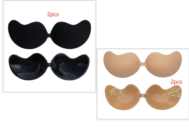 Invisible Push Up Bra Backless Strapless Bra
