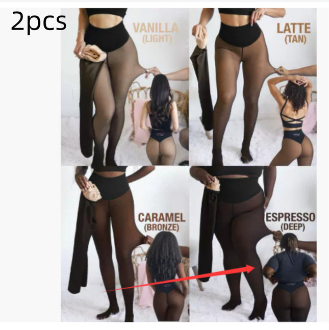 Winter Warm Translucent Leggings