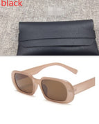 Milk tea color / With glasses bag