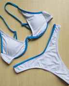 White blue / L