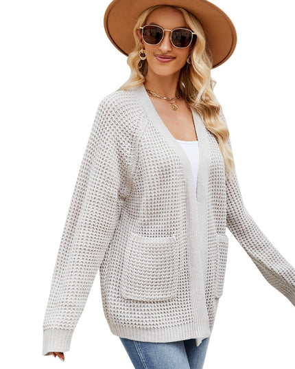 Style Knitted Sweater Coat
