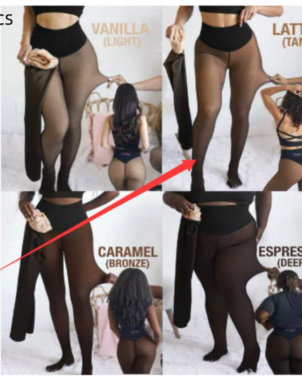 Winter Warm Translucent Leggings