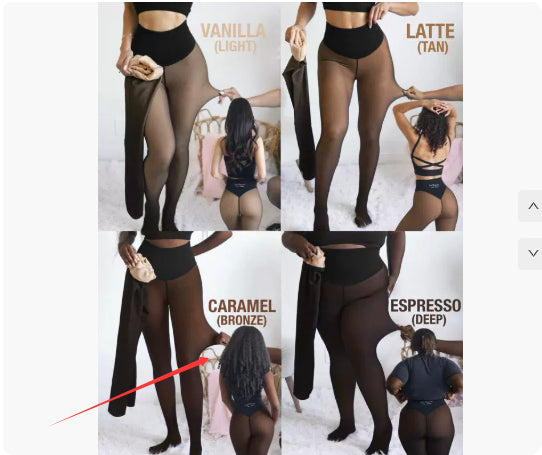 Winter Warm Translucent Leggings