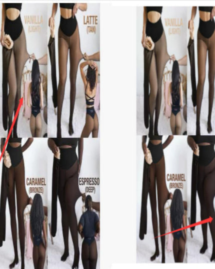Winter Warm Translucent Leggings