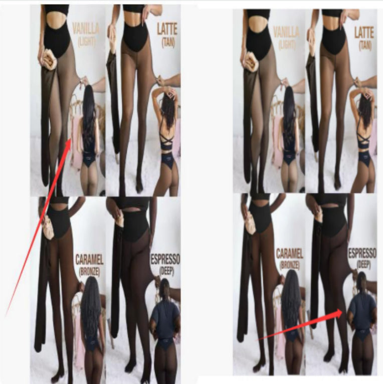 Winter Warm Translucent Leggings