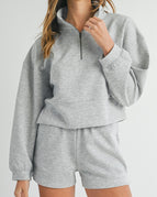 Light Grey / S / 50%Polyester+45%Viscose+5%Elastane